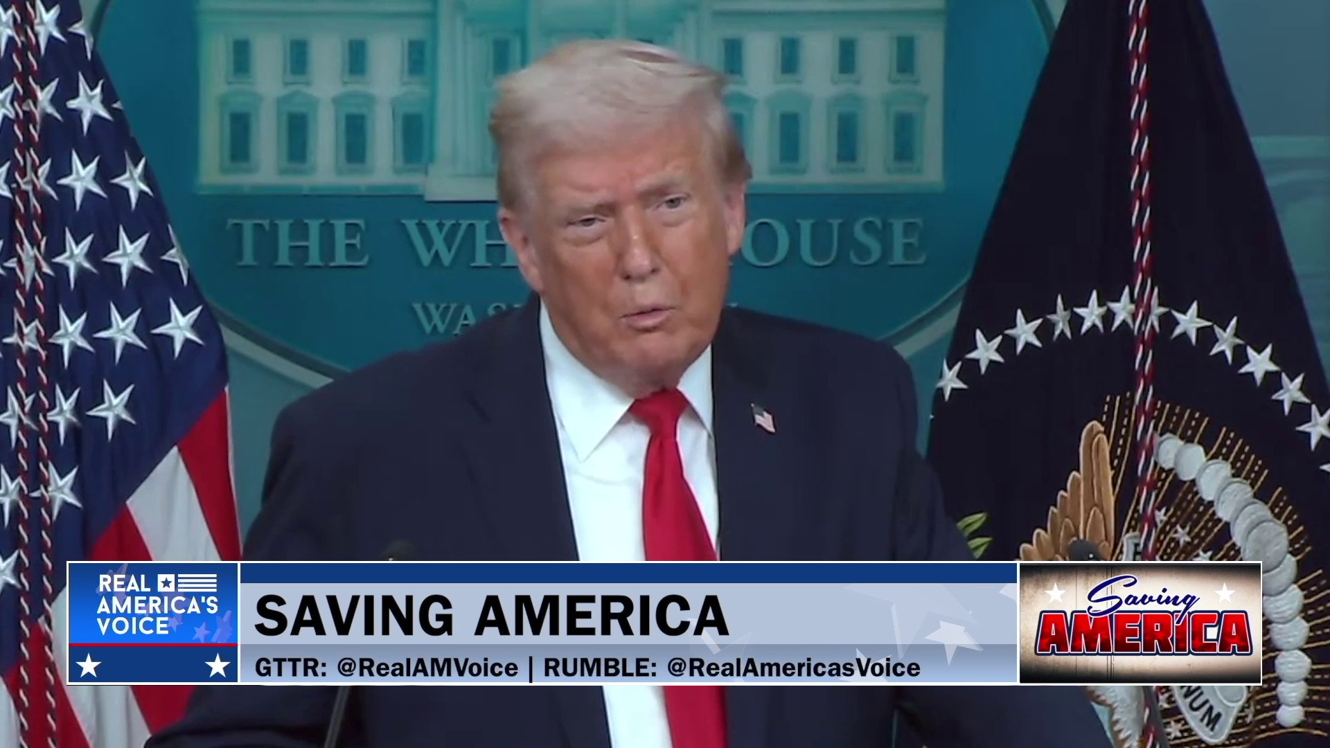 PRESIDENT TRUMP'S PRESS BRIEFING