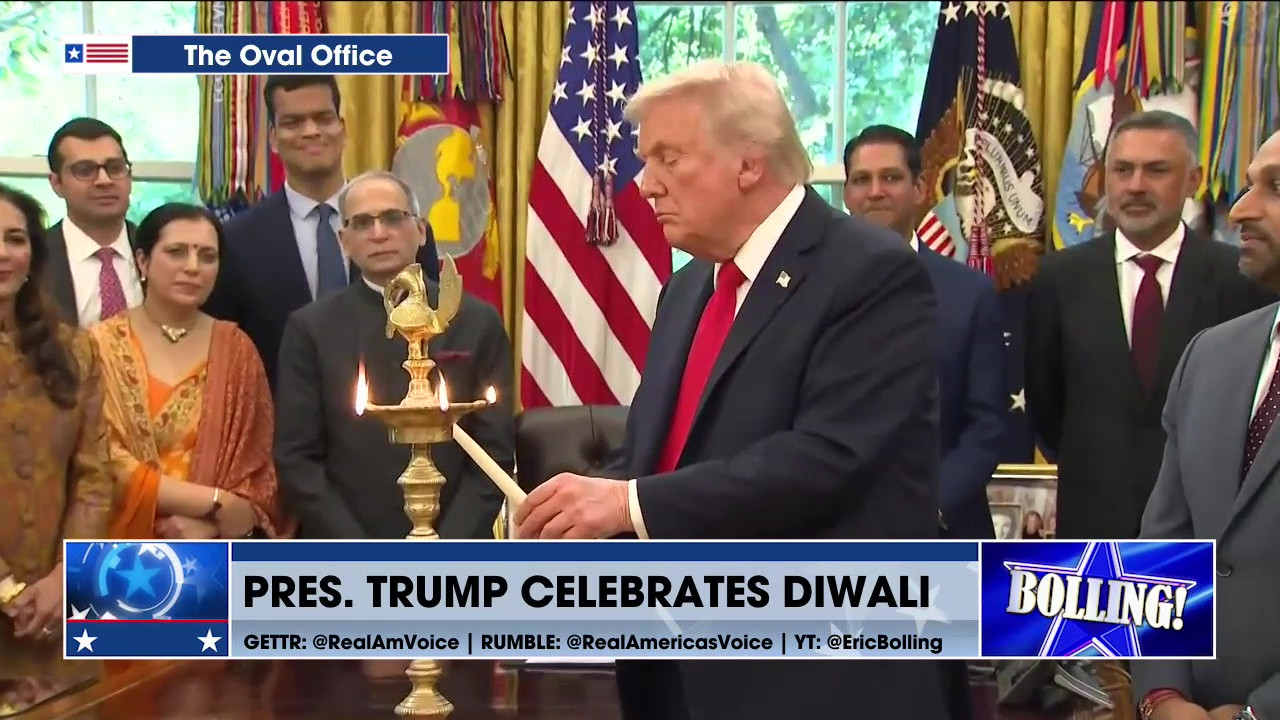 PRES. TRUMP CELEBRATES DIWALI