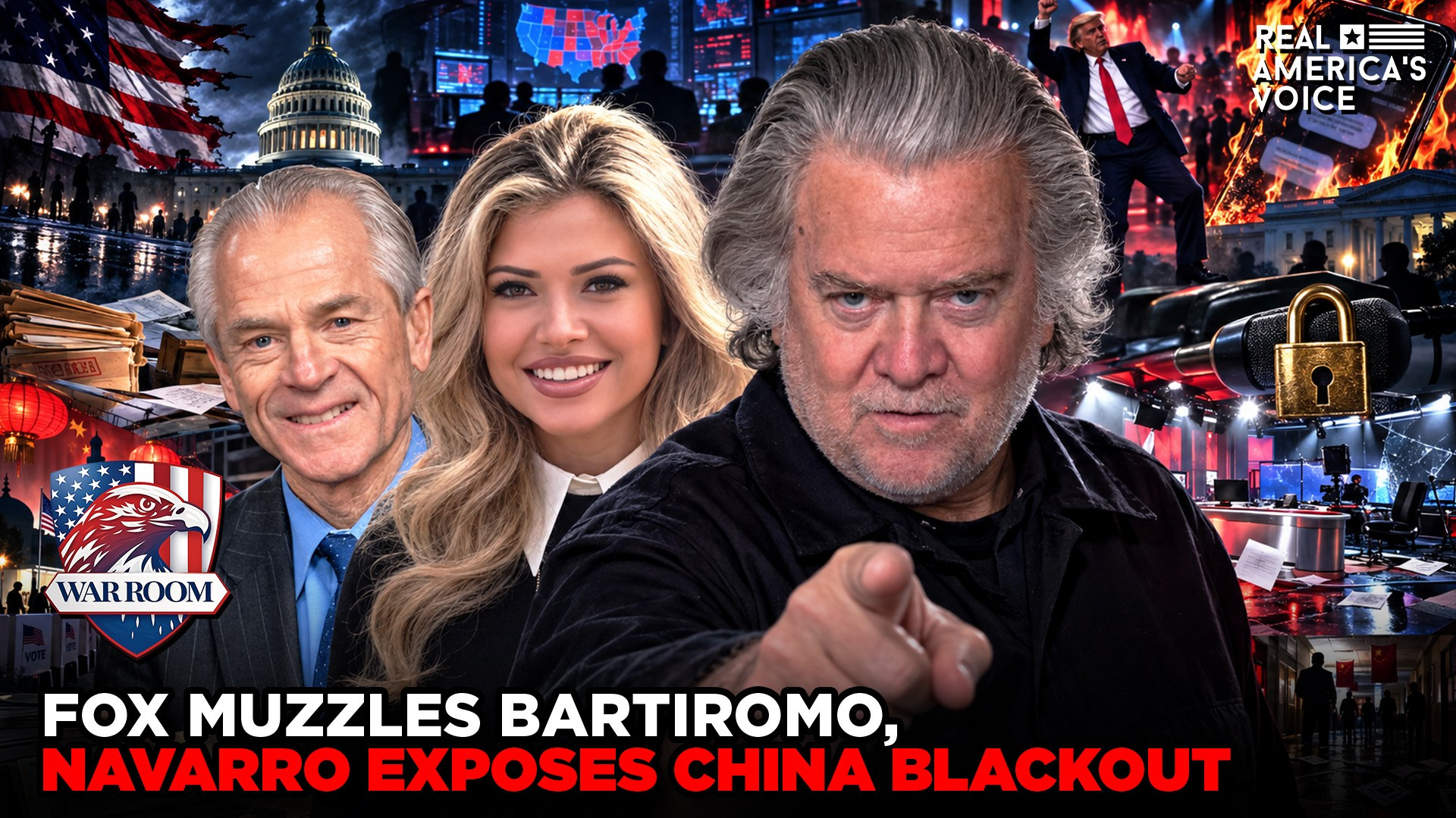 THE WAR ROOM WITH STEPHEN K. BANNON, EPISODE (5647) PART 1