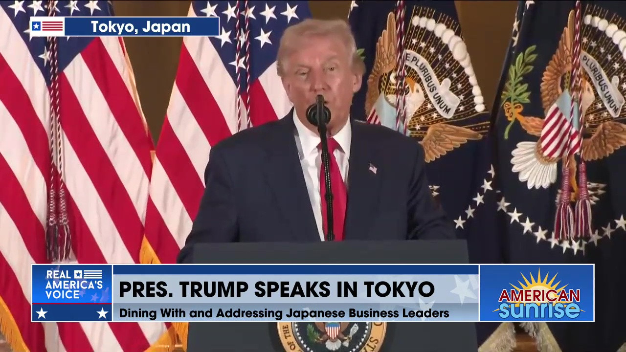 PRES. TRUMP SPEAKS IN TOKYO
