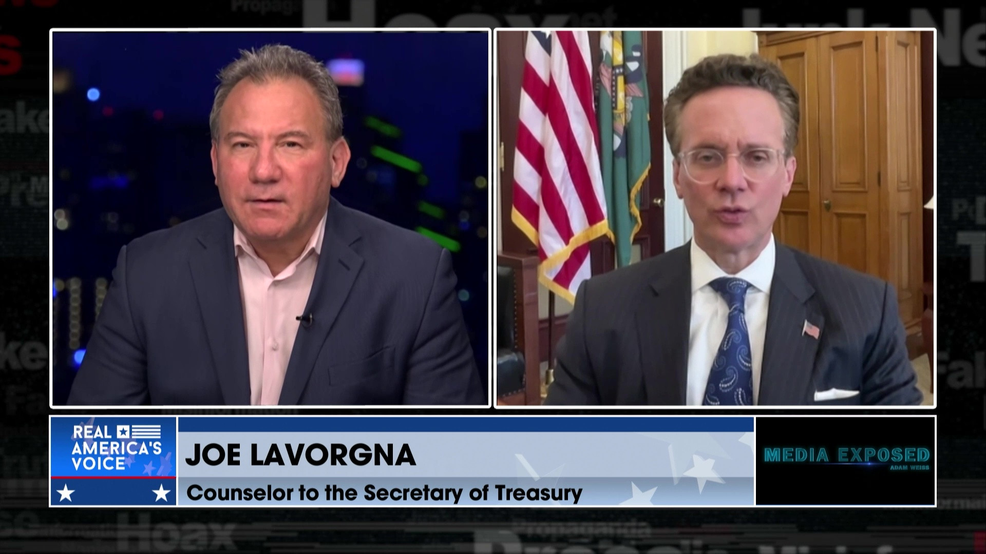 ME 11-16-25 D - Adam asks Joe Lavorgna, Counselor to the Treasury Sec. about the economy