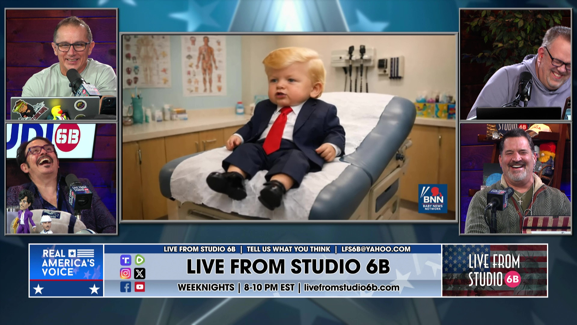 1-19-26 4 - Trump Doctor visit on Baby News Network, Slick has Sports, China's birth rate drops