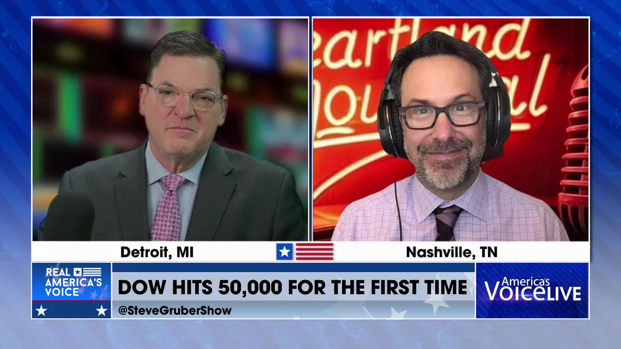 THE DOW JONES CONTINUES TO HOLD STRONG AROUND 50,000