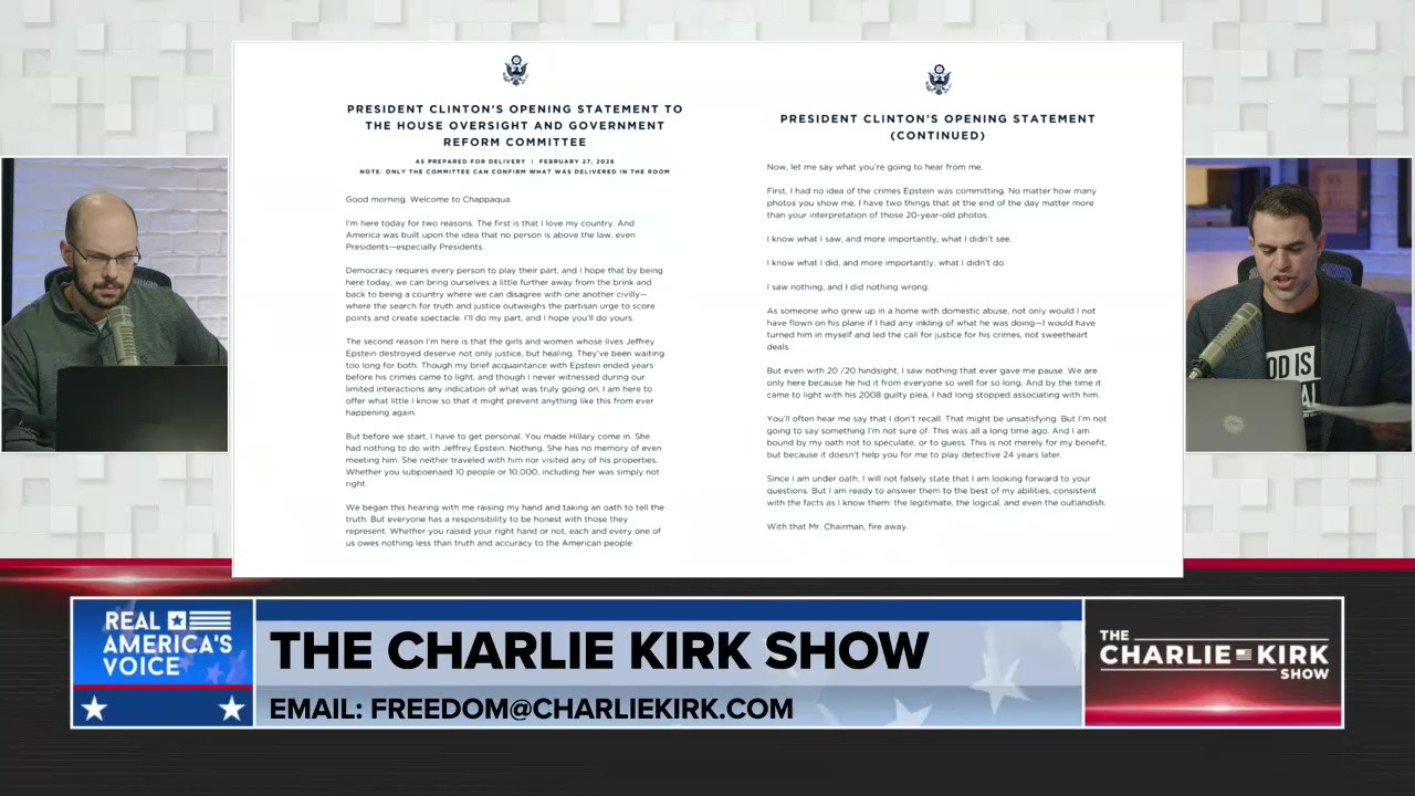 THE CHARLIE KIRK SHOW, PART 2