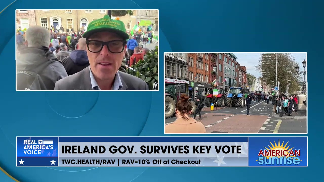 PROTESTS SPREAD THROUGH IRELAND