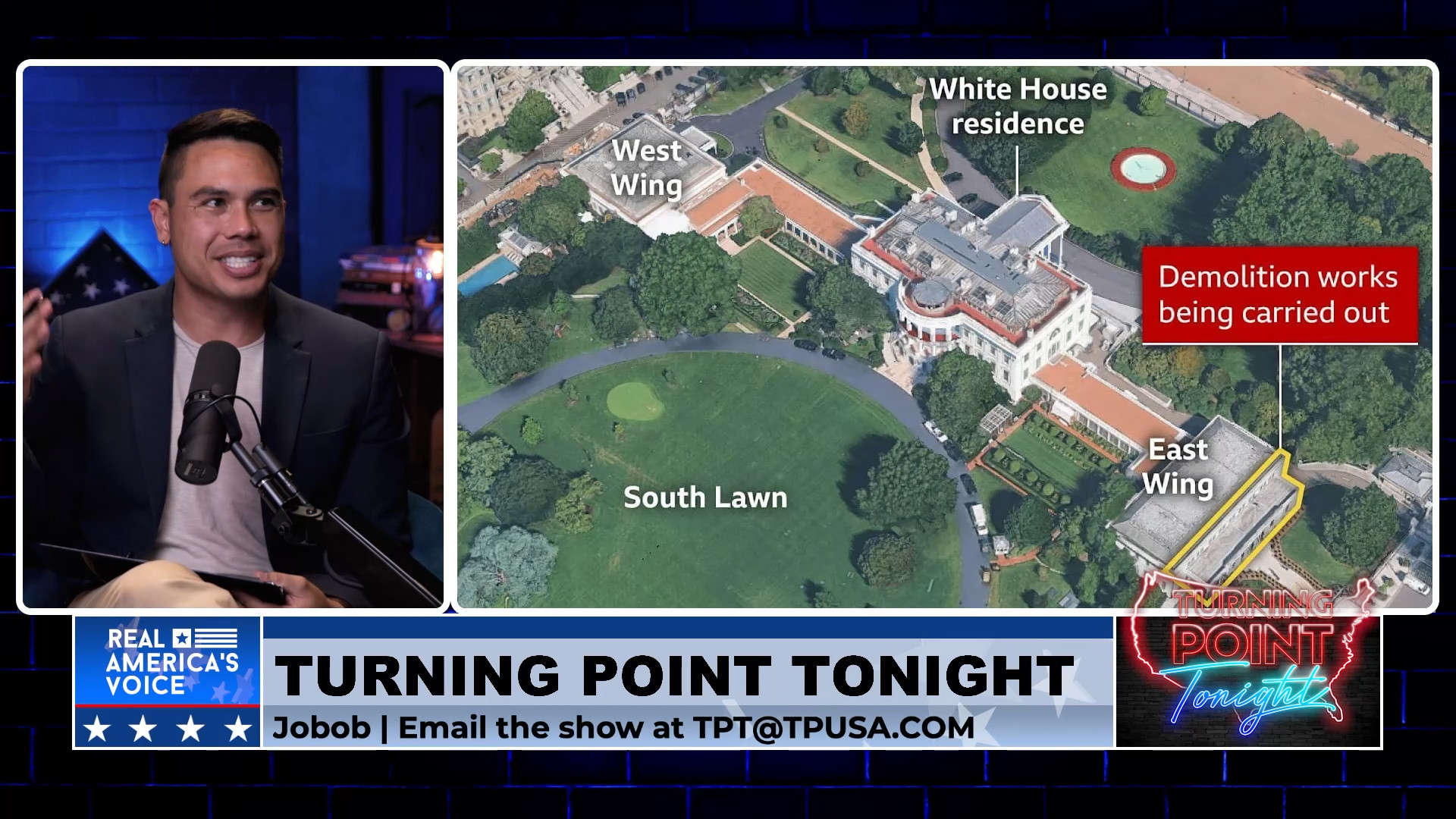 White House Construction might Signal the End of the World
