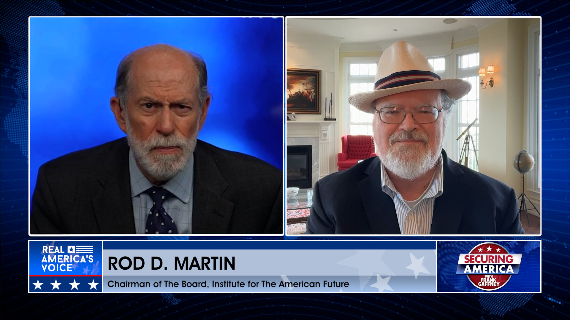 Frank Gaffney is joined by Rod. D. Martin Pt. 1