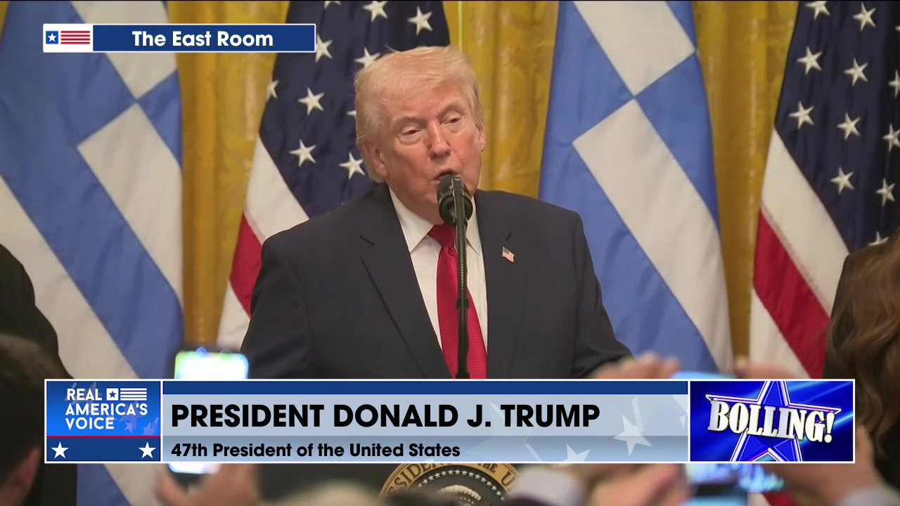 PRES. TRUMP SPEAKS AT GREEK INDEPENDENCE DAY EVENT