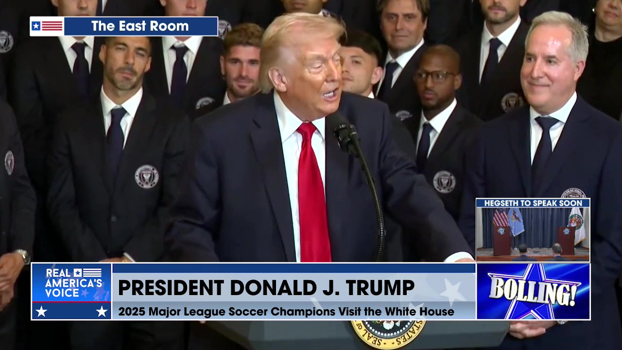 INTER MIAMI VISITS THE WHITE HOUSE