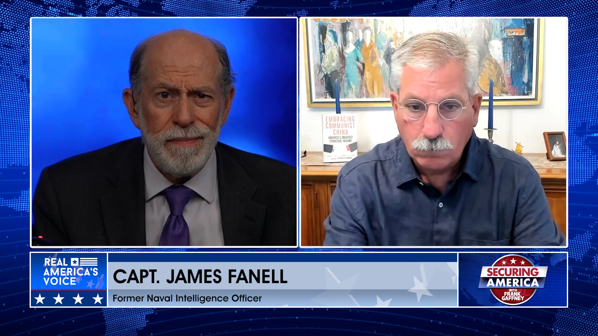Frank Gaffney is joined by Capt. James Fanell Pt. 1