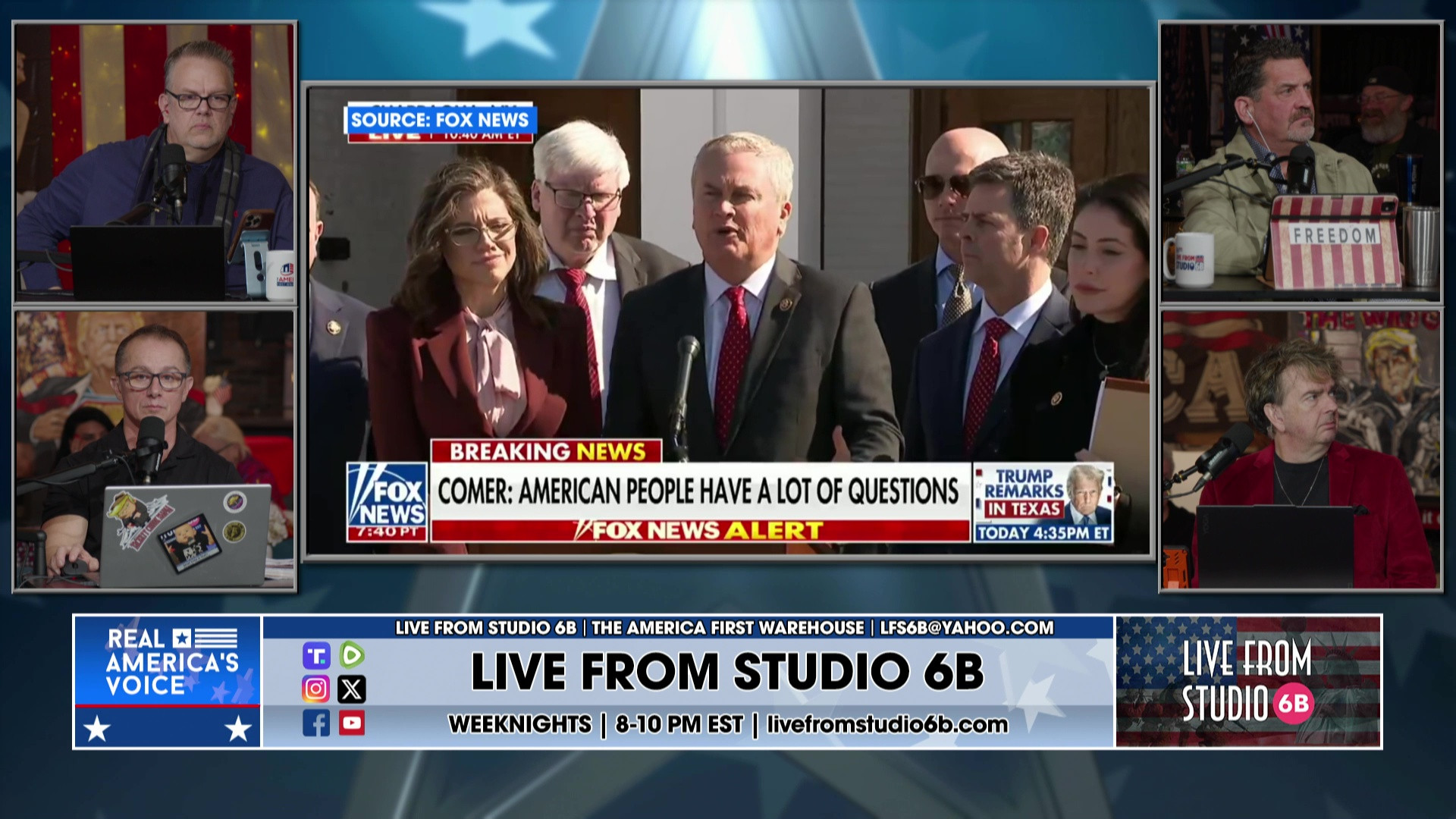 2-27-26 5 -Nancy Mace, Comer, Ana Paulina Luna, Steve Gill on Clinton deposition, Boebert, CIA Plot