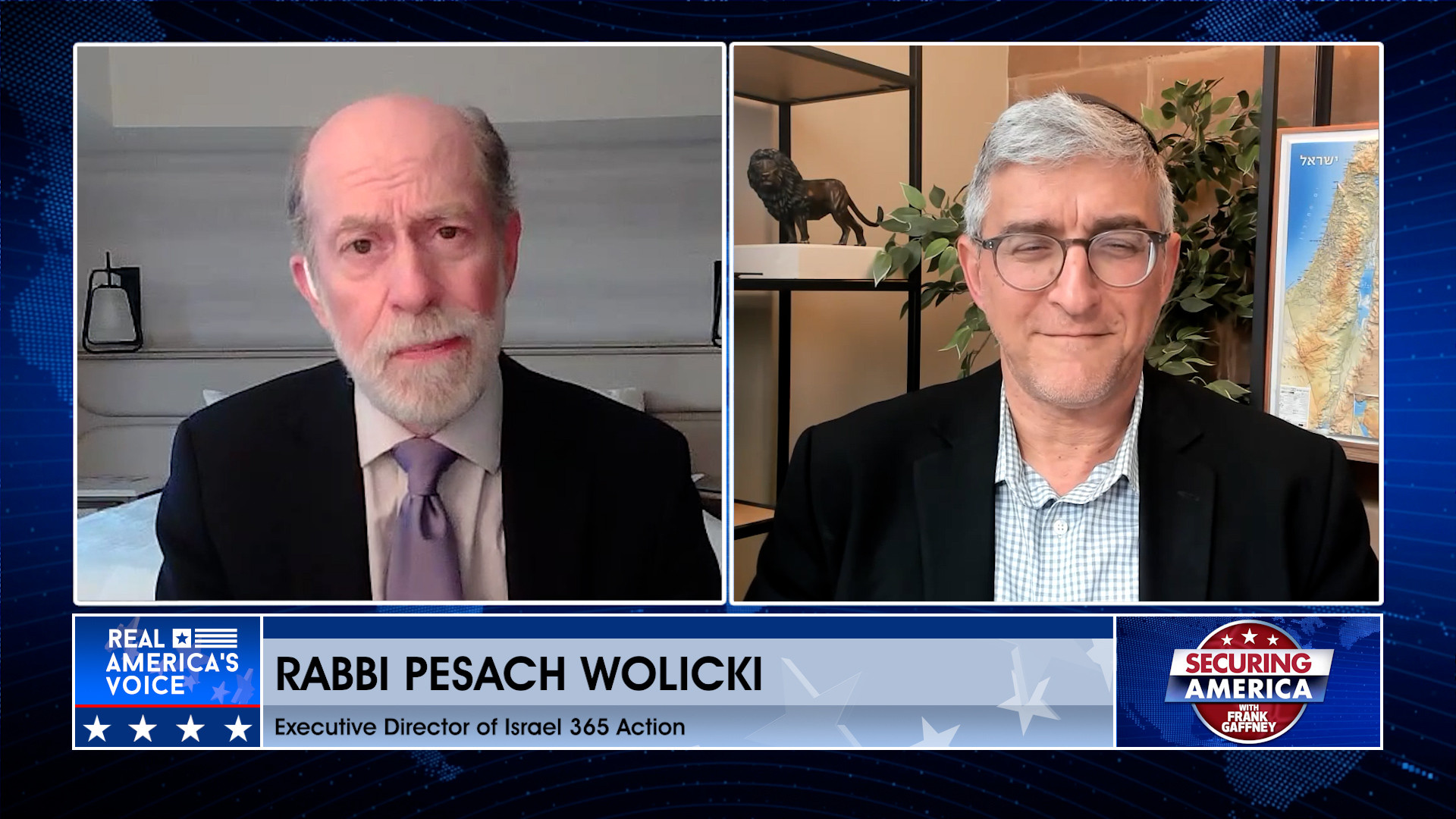 Frank Gaffney is Joined by Rabbi Pesach Wolicki Pt. 3
