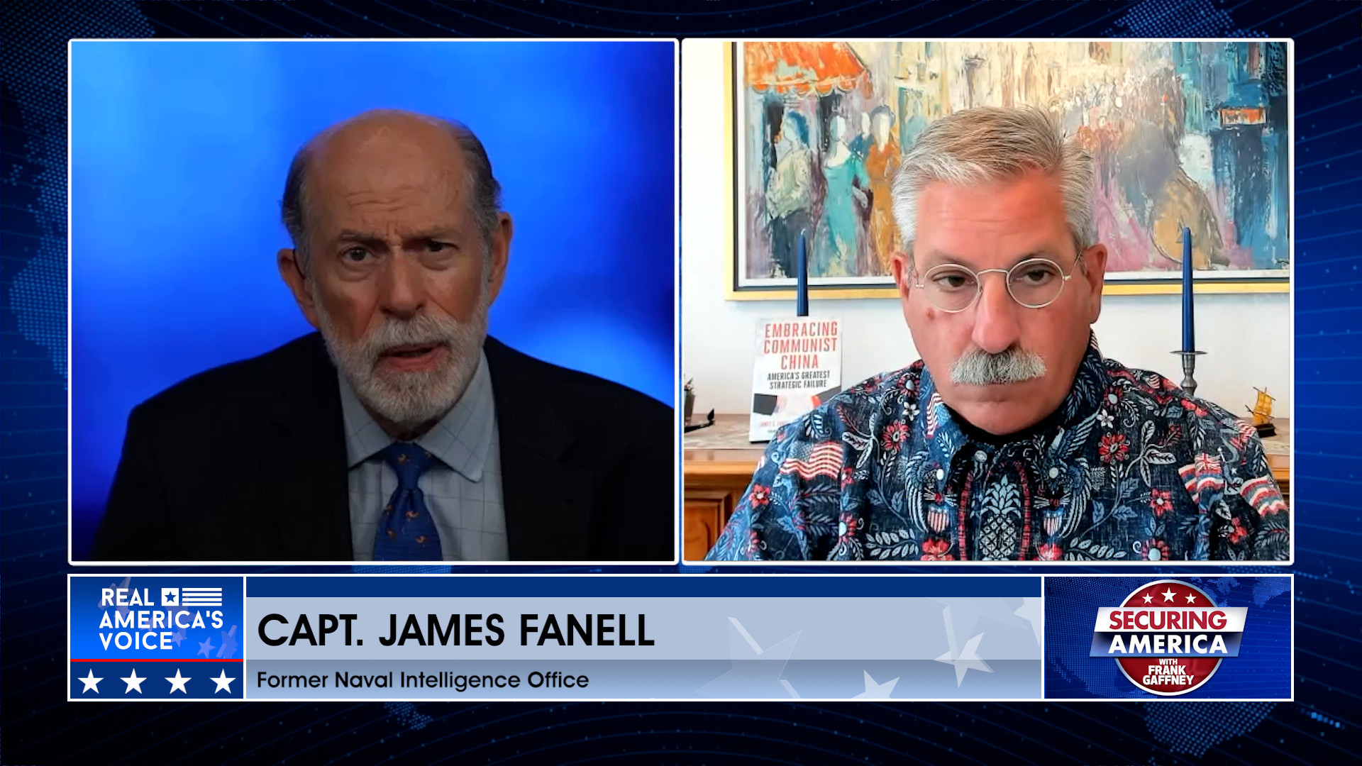 Frank Gaffney is joined by Capt. James Fanell Pt. 1
