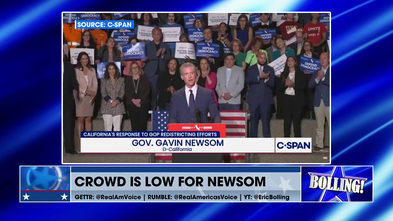 GAVIN NEWSOM WILL NEVER BE PRESIDENT 