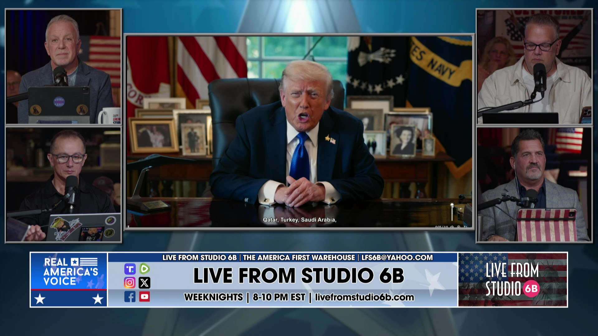 10-3-25 2 - Audience Gifts, Trump tonight, Slick has Sports, Ernst wants cuts