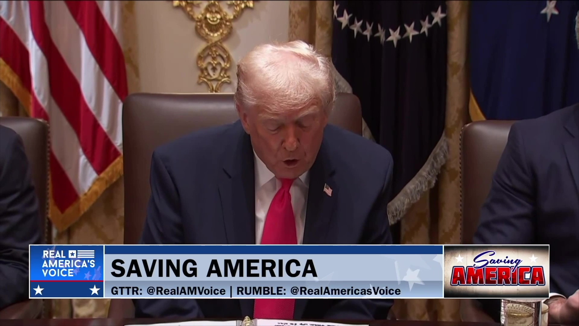 PRESIDENT TRUMP HOSTS CABINET MEETING