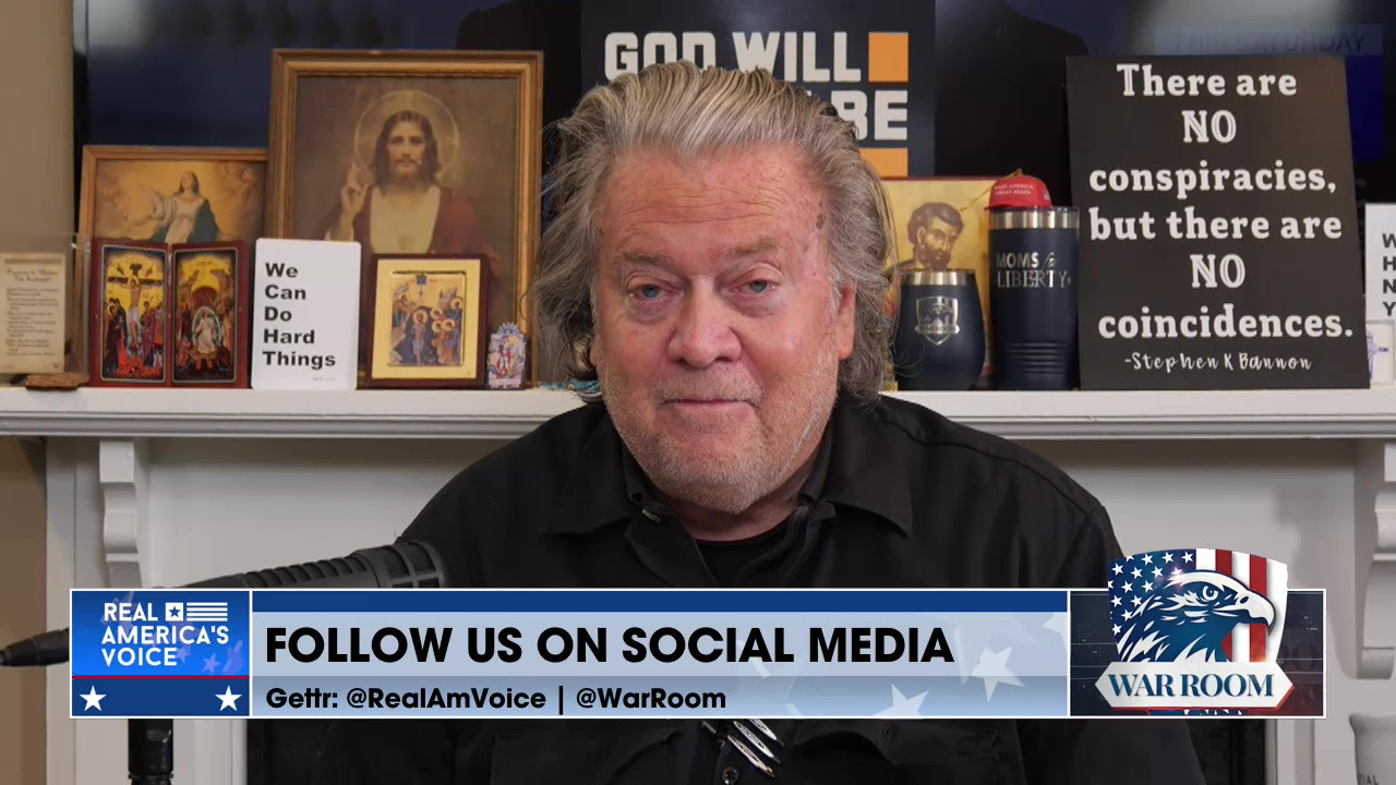 THE WAR ROOM WITH STEPHEN K. BANNON EPISODE 4920 PART 1