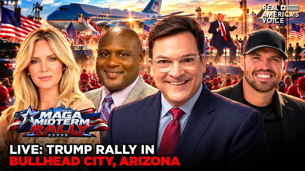LIVE: TRUMP MIDTERM RALLY IN BULLHEAD CITY, ARIZONA | REAL AMERICA'S VOICE | PART 2