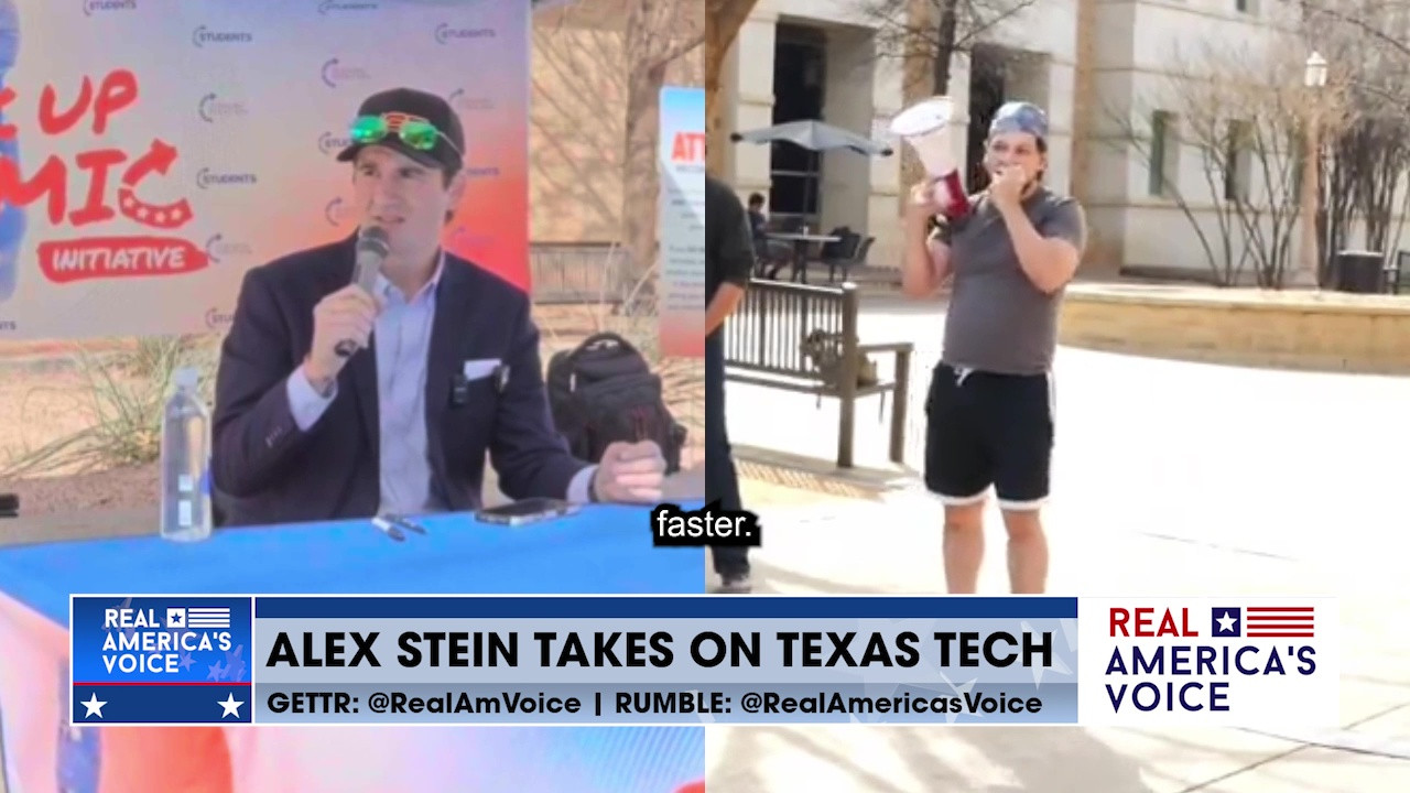 Liberal Meltdown at Texas Tech as Alex Stein Drops Truth Bombs
