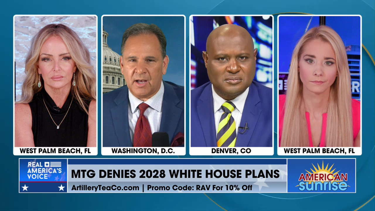 MTG DENIES 2028 WHITE HOUSE PLANS