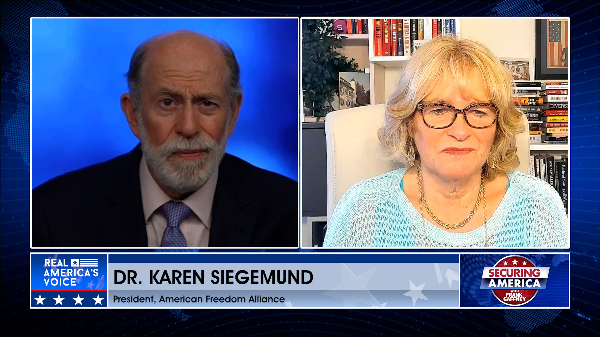Frank Gaffney is joined by Karen Siegemund Pt. 3
