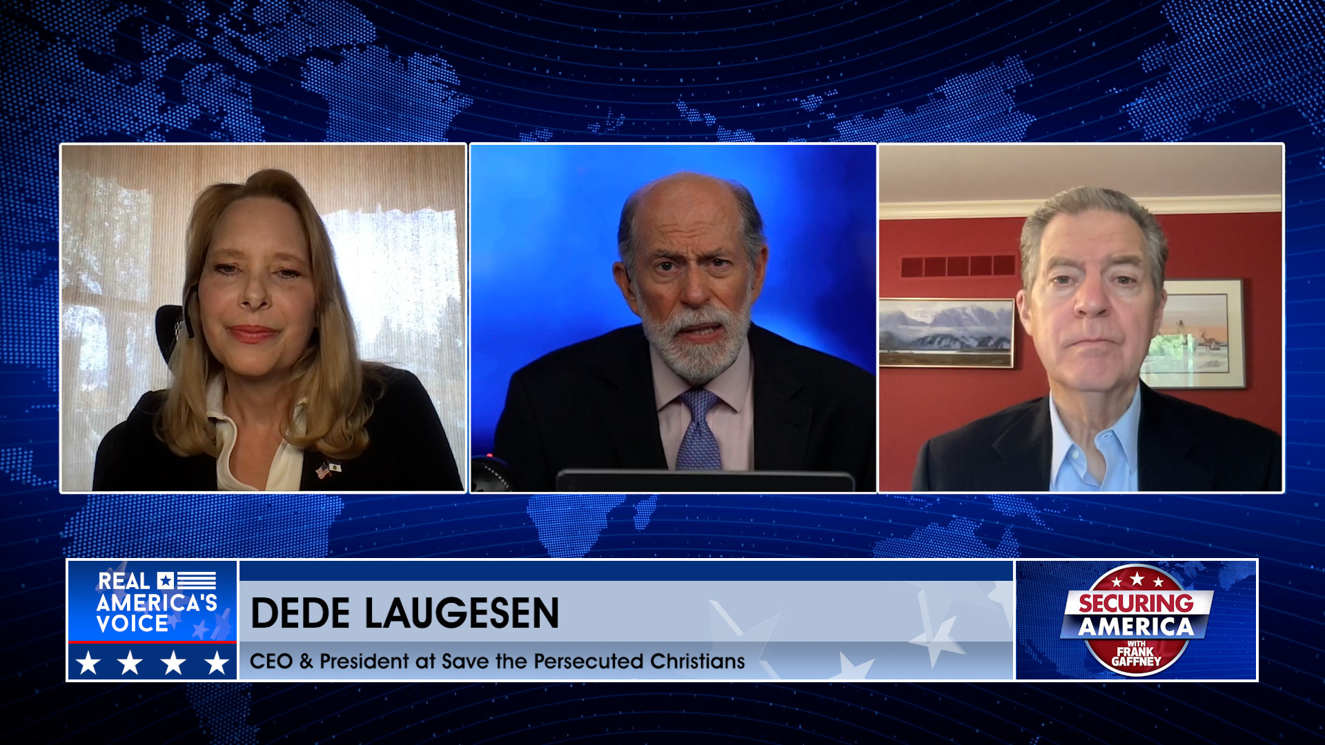 Frank Gaffney is joined by Dede Laugesen & Sam Brownback Pt. 1