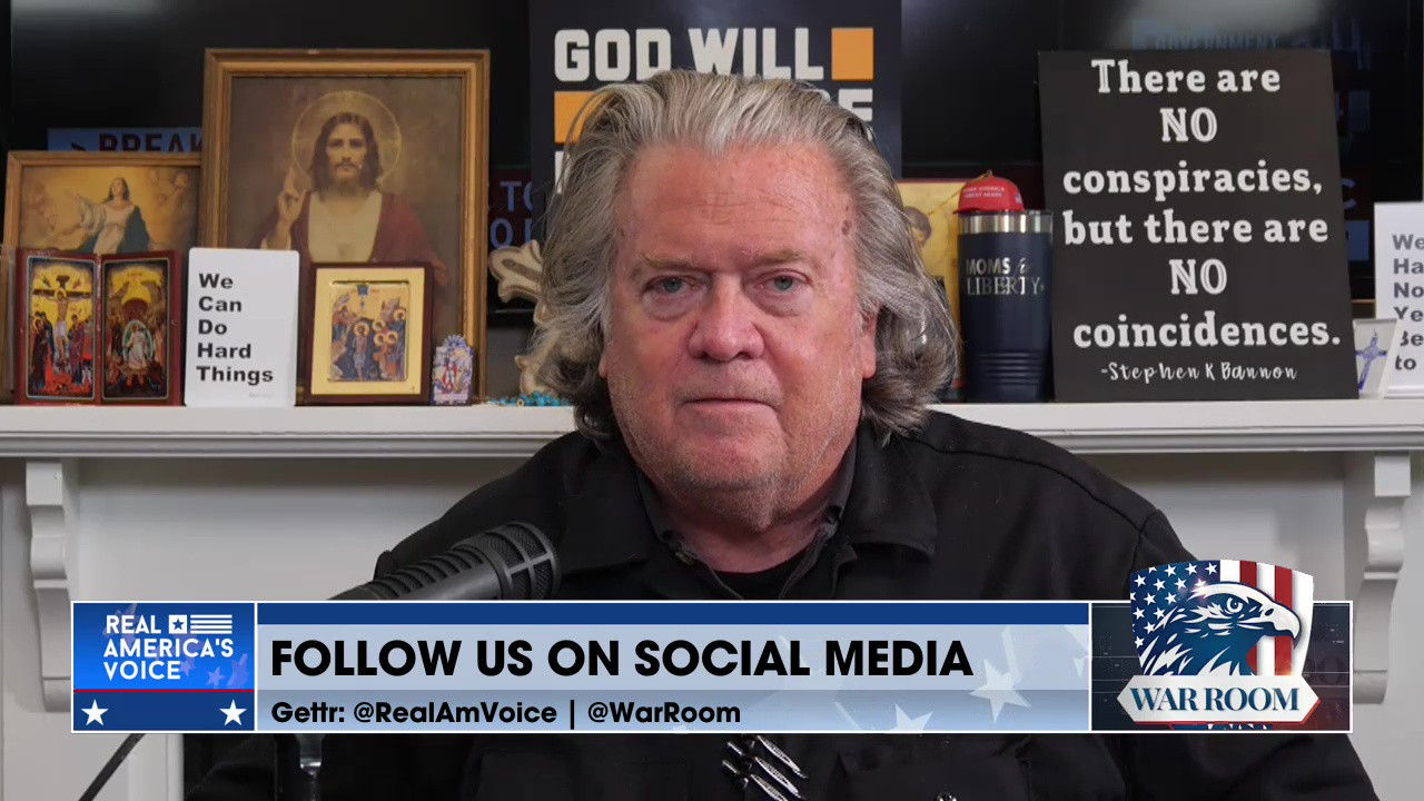 THE WAR ROOM WITH STEPHEN K. BANNON EPISODE 4867 PART 1