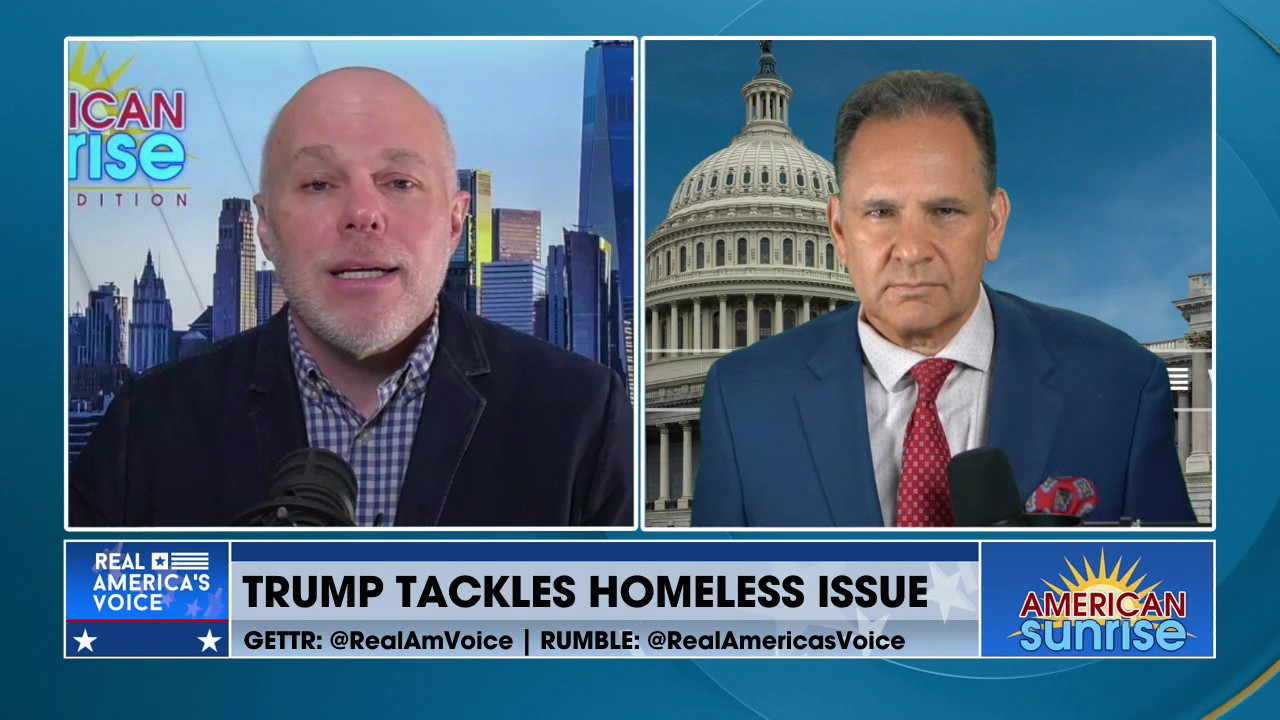 TRUMP TACKLES HOMELESS ISSUE
