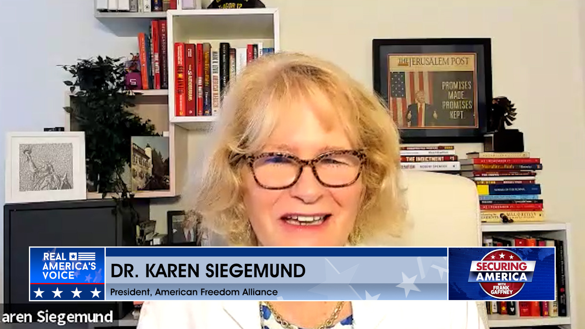 Frank Gaffney is joined by Dr. Karen Siegemund Pt. 2