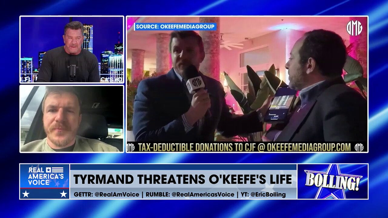 TYRMAND THREATENS O'KEEFE'S LIFE