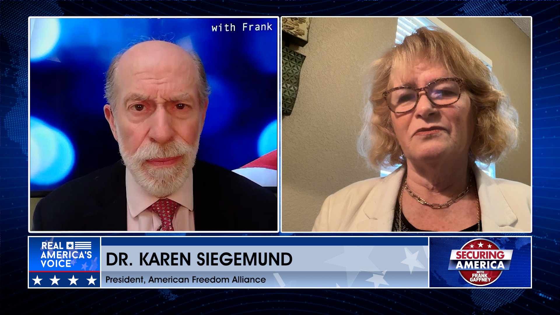 Frank Gaffney is by Dr. Karen Sigemund