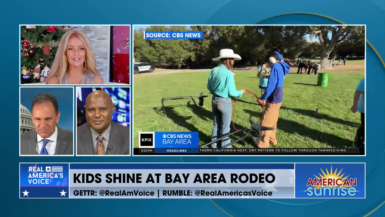Bay Area Rodeo KIDS SHINE AT BAY AREA RODEO - Real America's Voice News