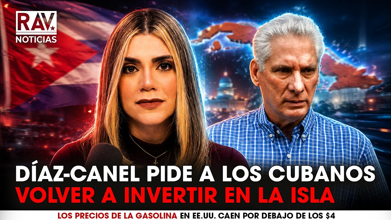 DIAZ-CANEL PIDE A GRITOS AYUDA A LOS EXILIADOS