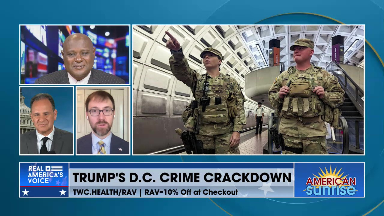 PRESIDENT TRUMP WANTS D.C. CRIME CRACKDOWN TO CONTINUE