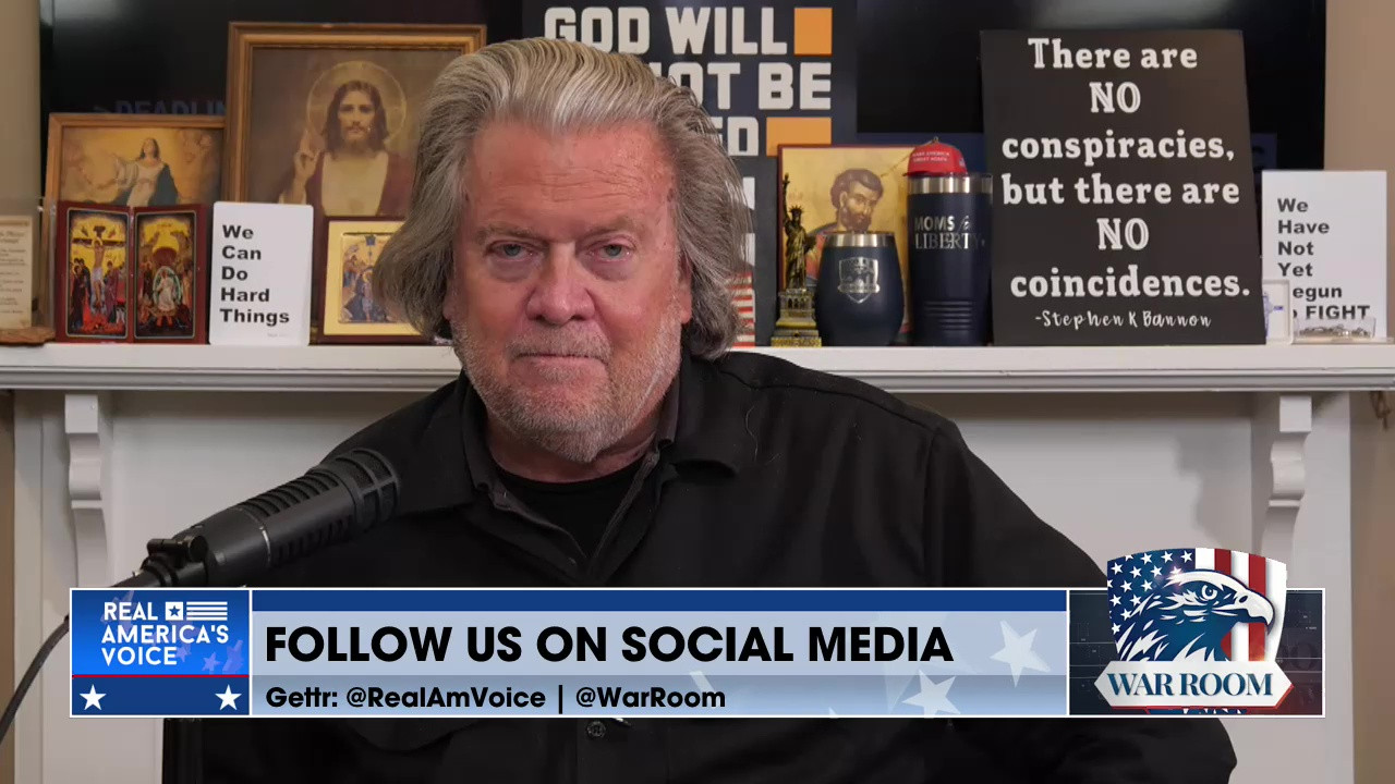 THE WAR ROOM WITH STEPHEN K. BANNON EPISODE 4888 PART 1