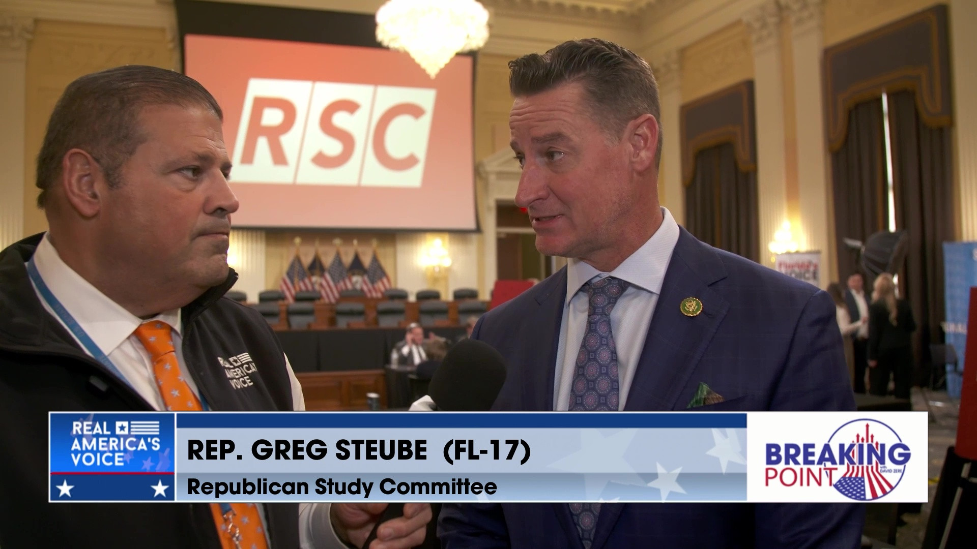 BP 4-25-26 C - David speaks with Representative members of the Republican Study Committee