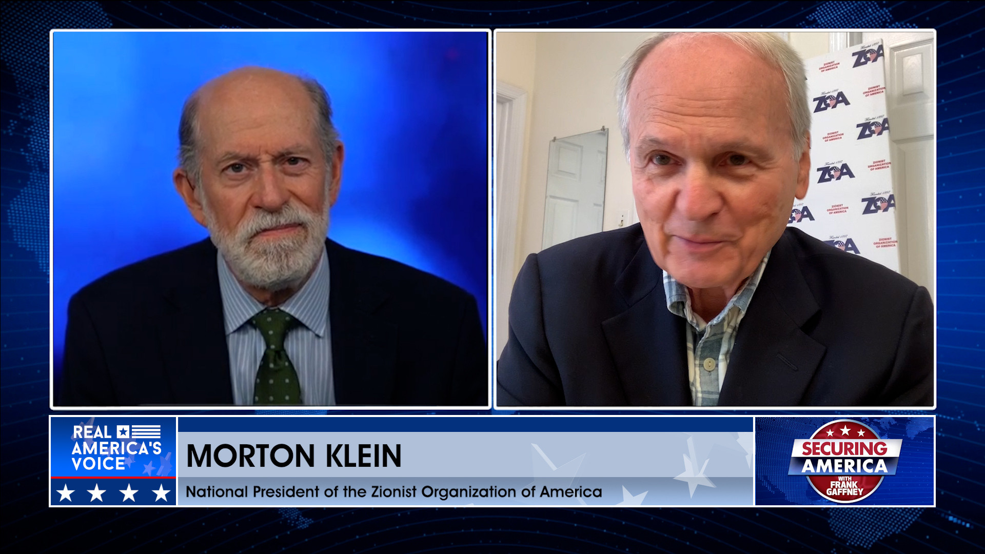 Frank Gaffney is by Morton Klein Pt. 1
