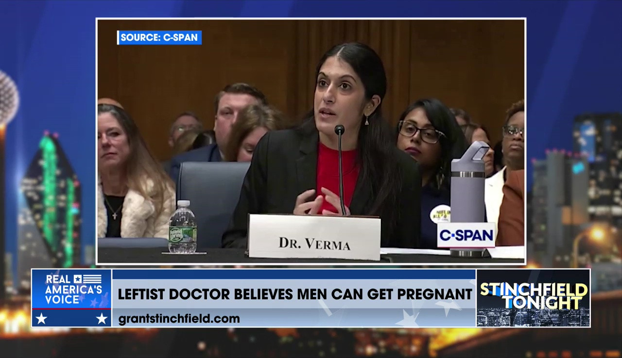 A LEFTIST DOCTOR CAN'T SAY IF MEN GET PREGNANT
