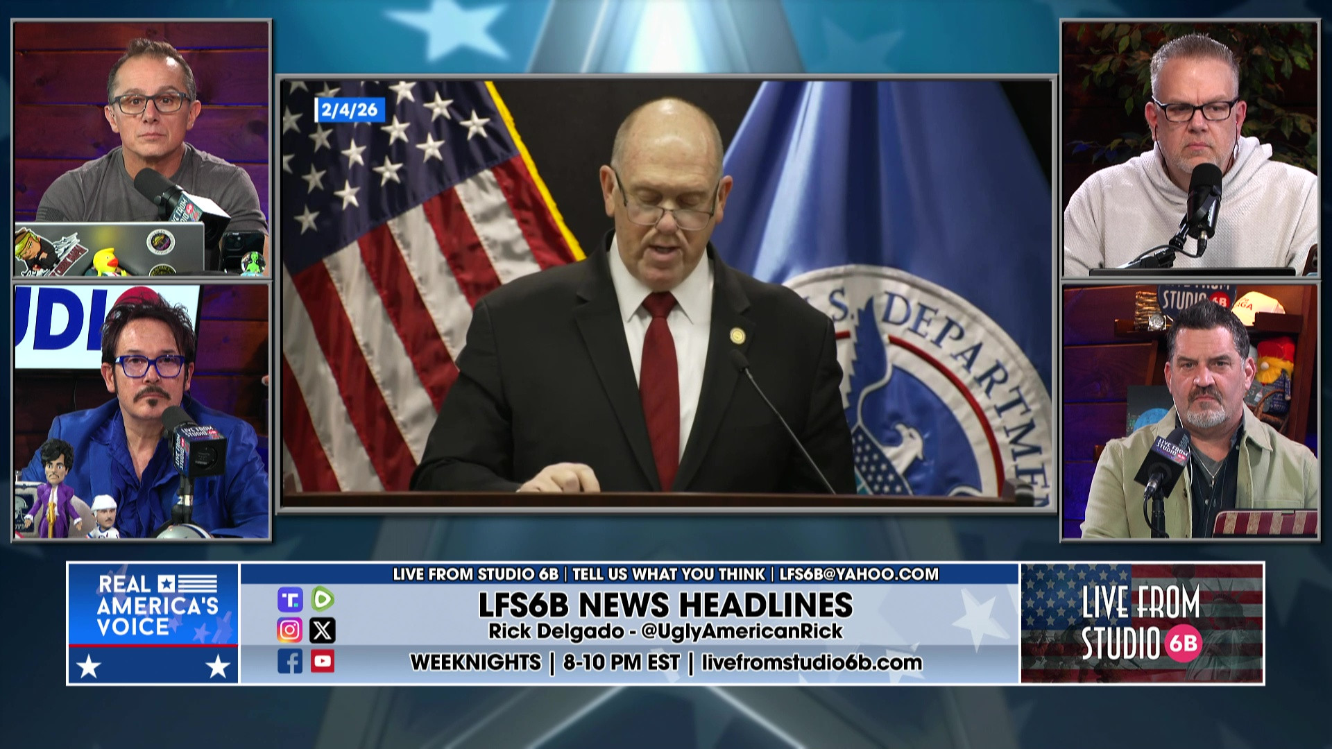 2-4-26 6 - More from Trump NBC interview, Homan on MN county cooperation, Bessent and Mad Max