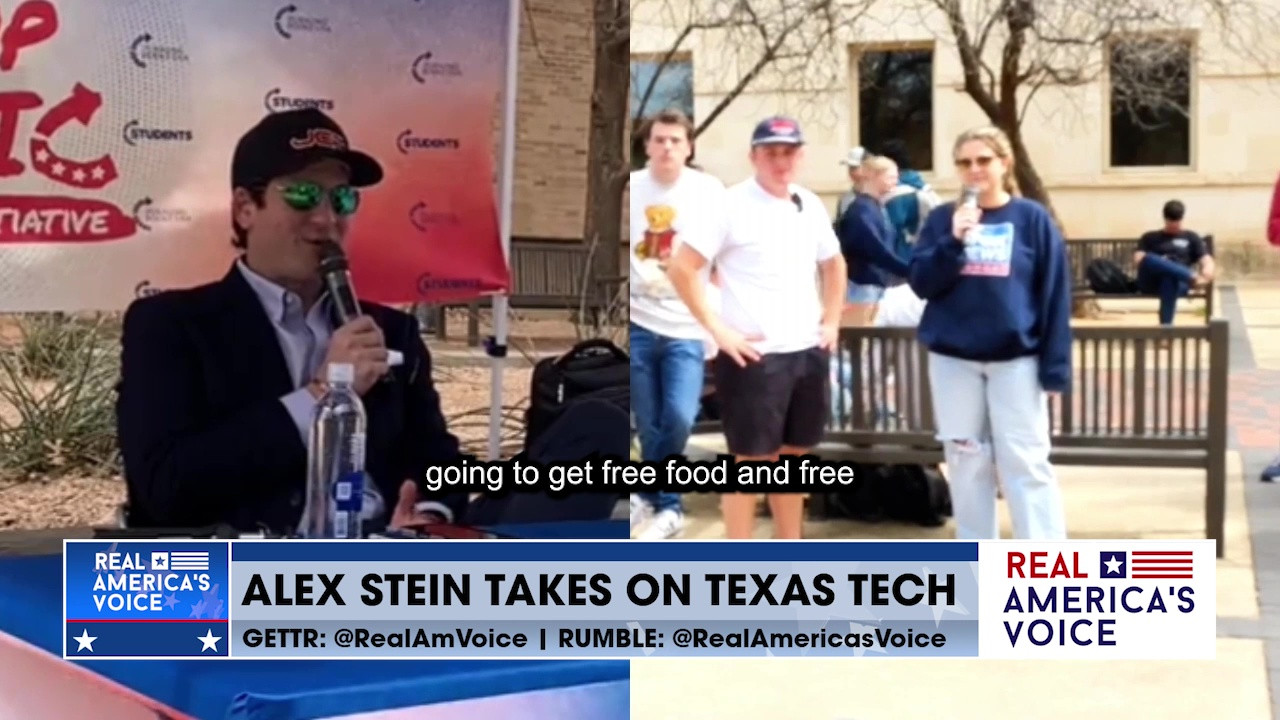 Alex Stein Takes On Texas Tech Elites and Leaves Them Speechless