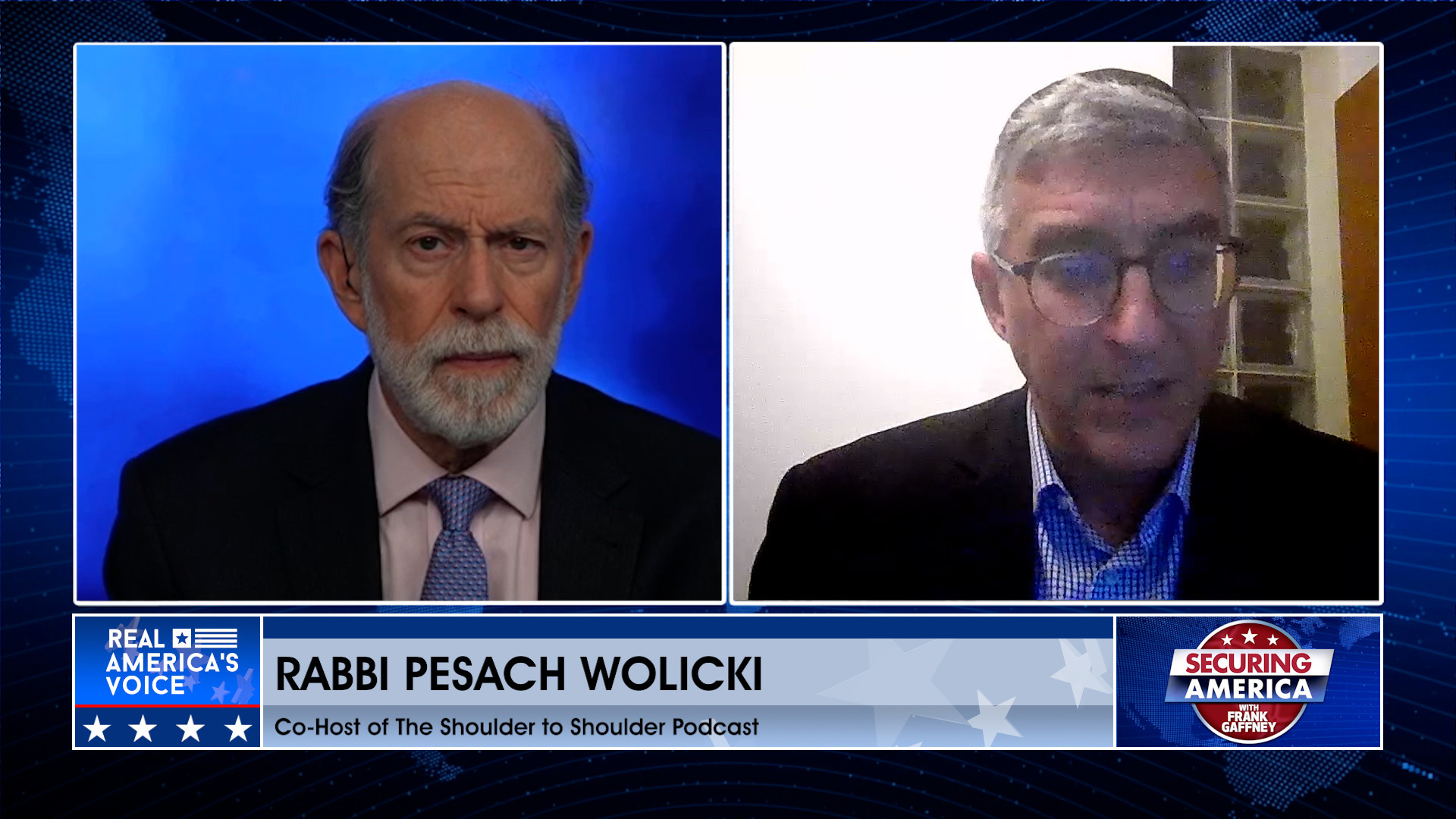 Frank Gaffney is by Rabbi Pesach Wolicki Pt. 1