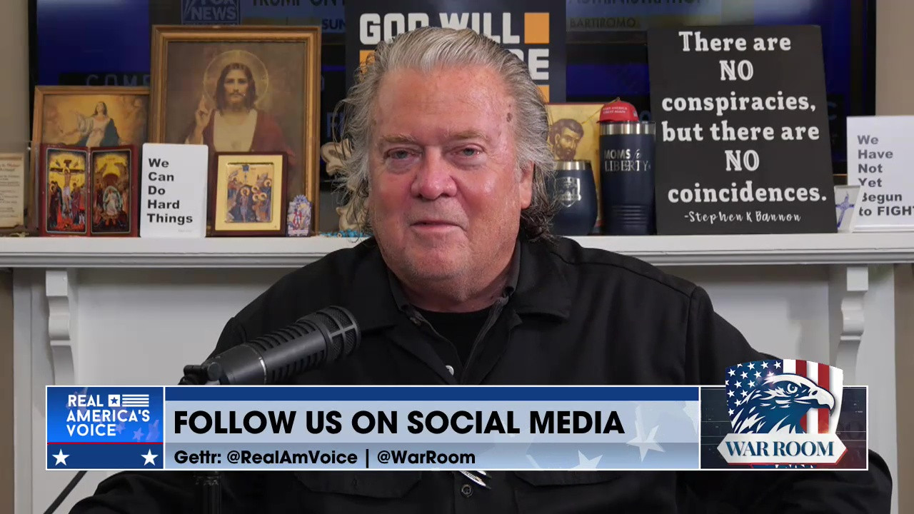 THE WAR ROOM WITH STEPHEN K. BANNON EPISODE 4863 PART 1