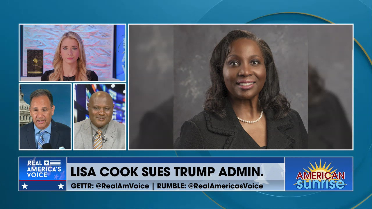 LISA COOK SUES TRUMP ADMIN.