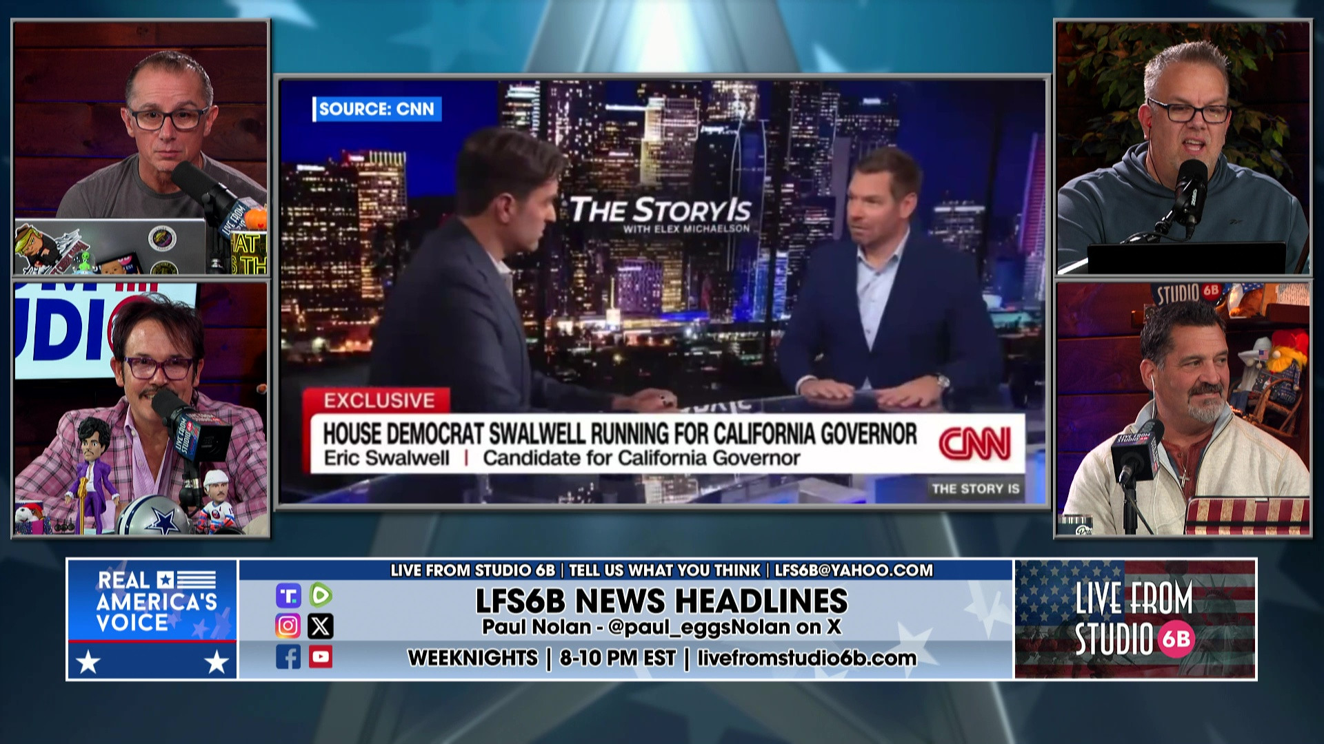 11-24-25 7- Burchett on Somali immigrants, Phillip Patrick stops by, Sports, Swalwell for Gov of CA