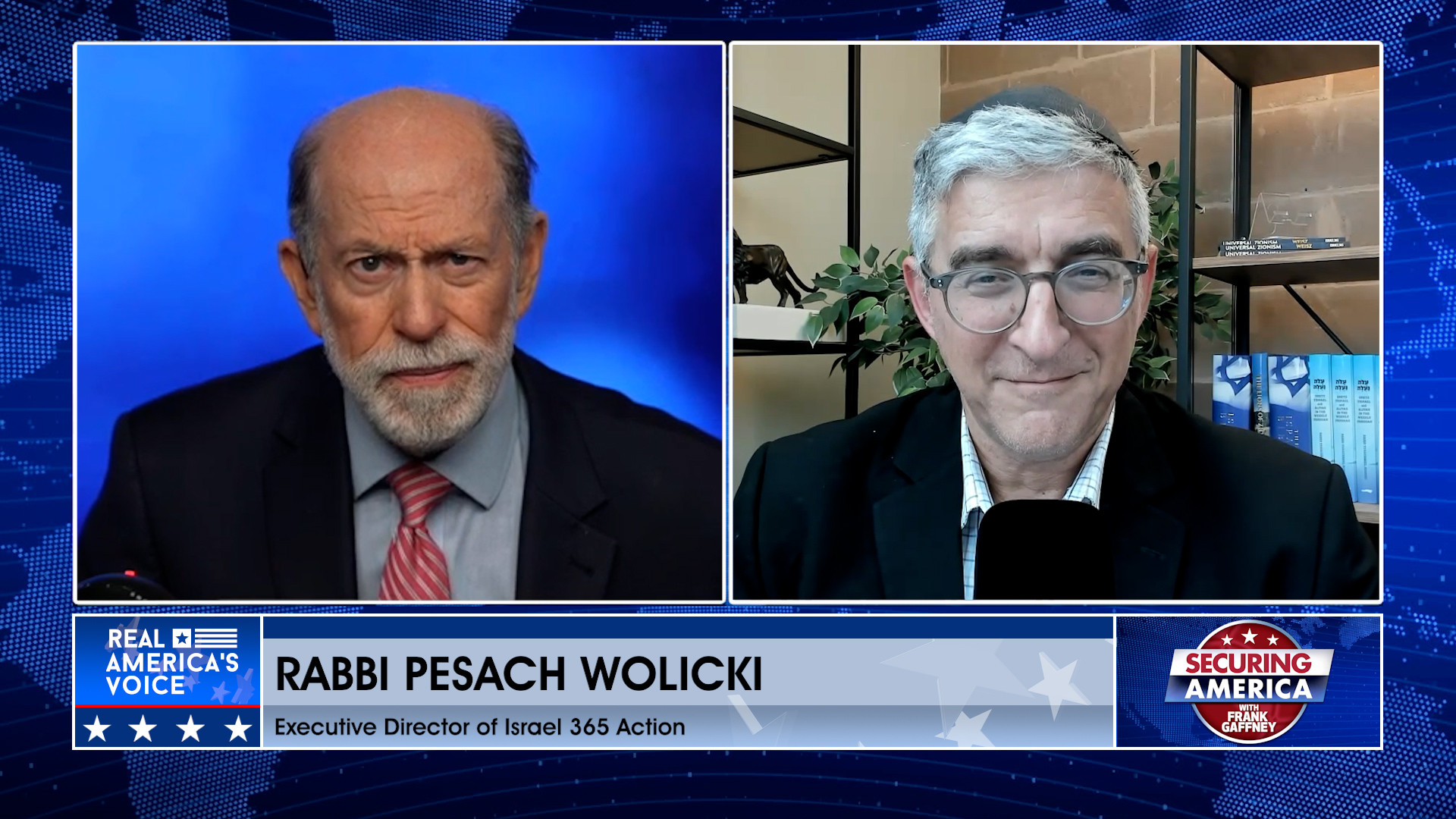 Frank Gaffney is joined by Rabbi Pesach Wolicki Pt. 3