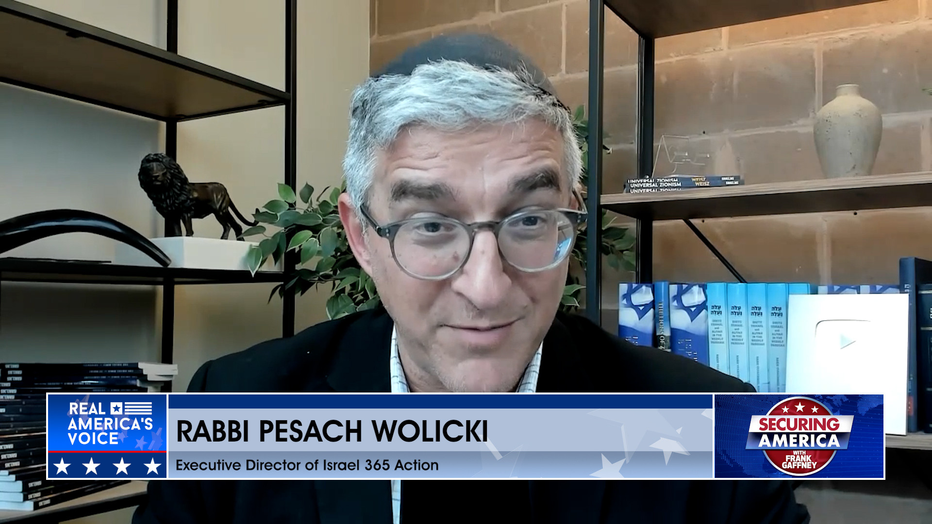 Frank Gaffney is joined by Rabbi Pesach Wolicki Pt. 2