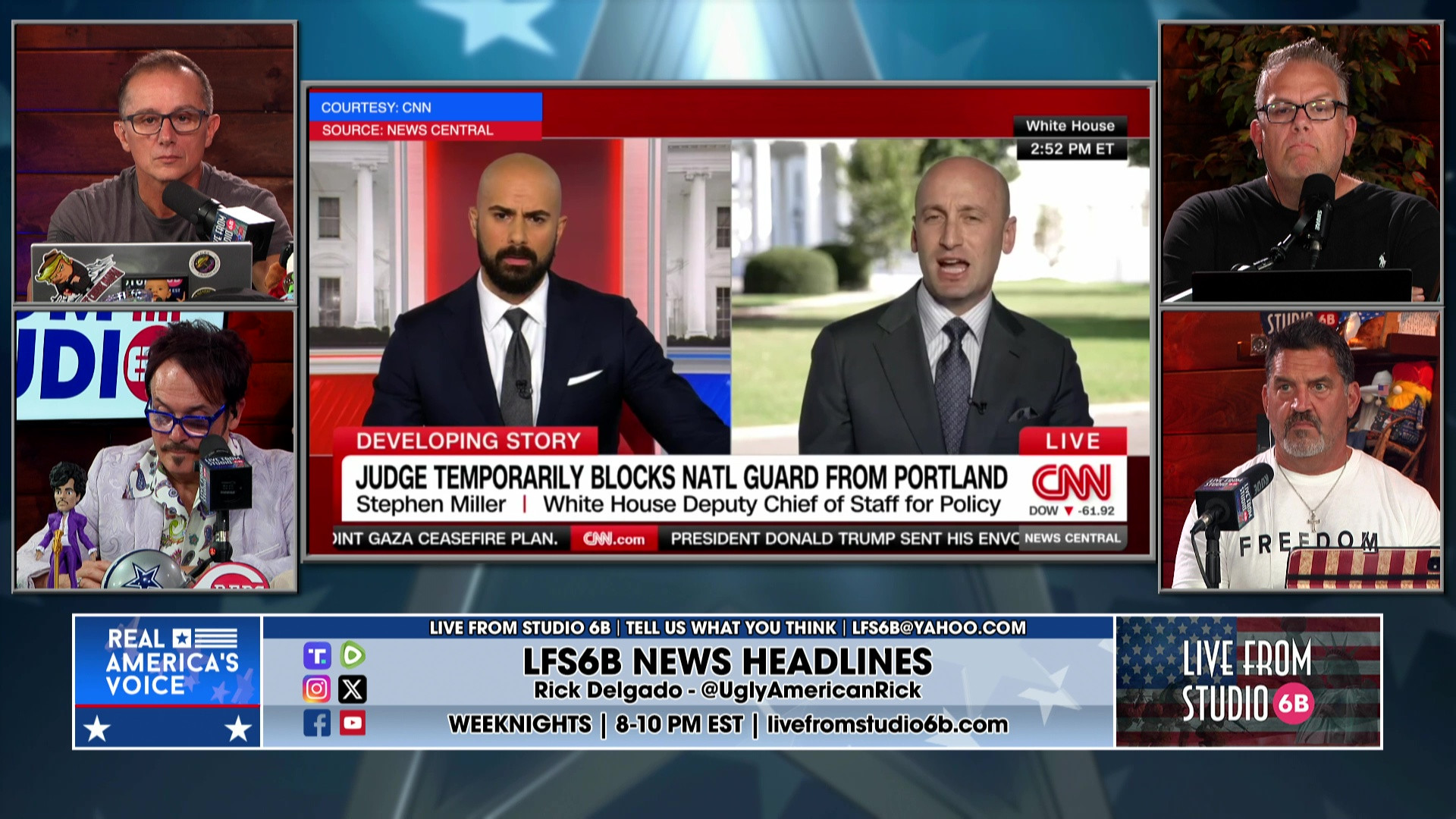 10-6-25 3 - Miller on CNN, Jack Smith tracked Senator calls, Johnson on FBI Arctic Frost