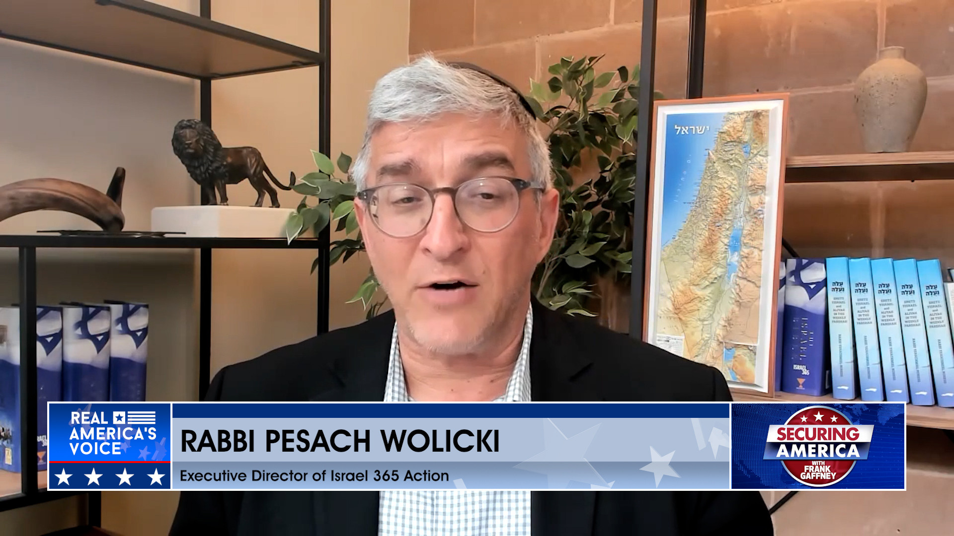 Frank Gaffney is Joined by Rabbi Pesach Wolicki Pt. 2