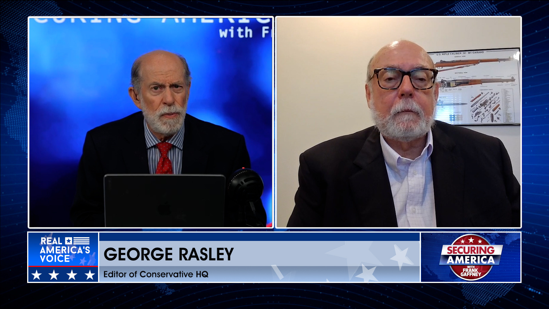 Frank Gaffney is by Joined George Rasley Pt. 1