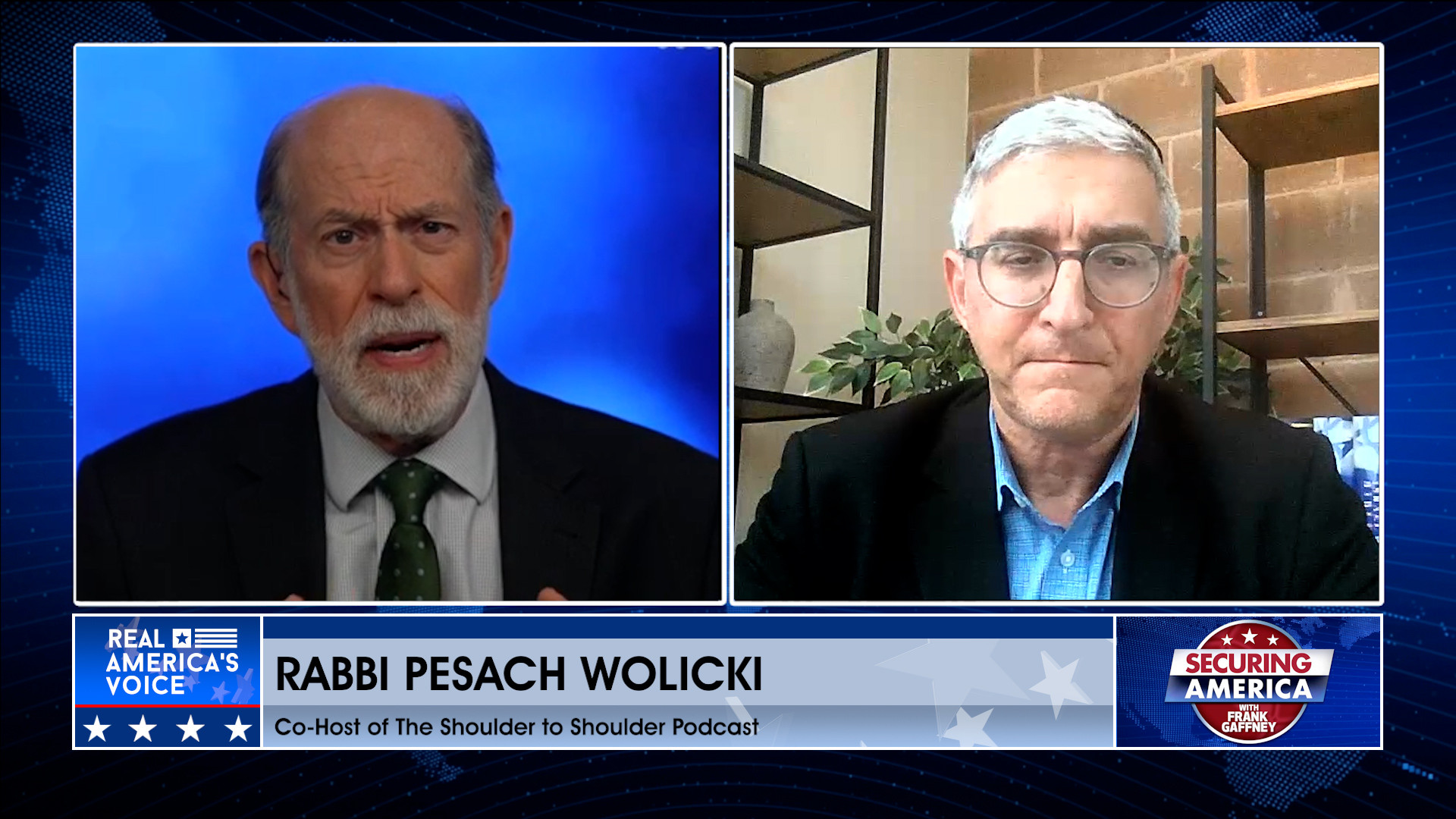 Frank Gaffney is Joined by Rabbi Pesach Wolicki Pt. 3